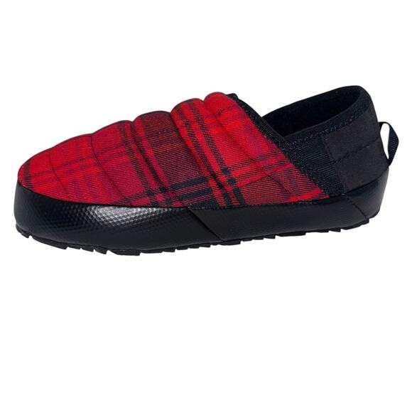 The North Face Thermoball Traction Mule V Novelty Red plaid SZ/5 - Picture 9 of 11